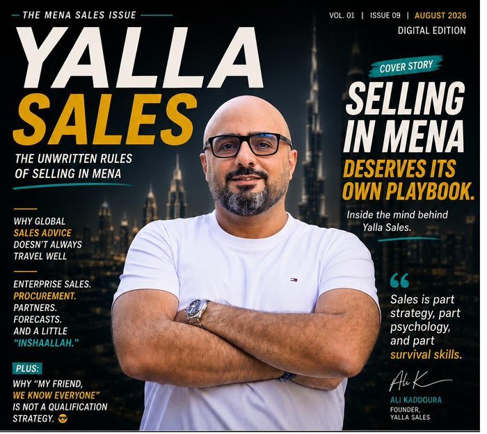 Ali Kaddoura, Founder of Yalla Sales